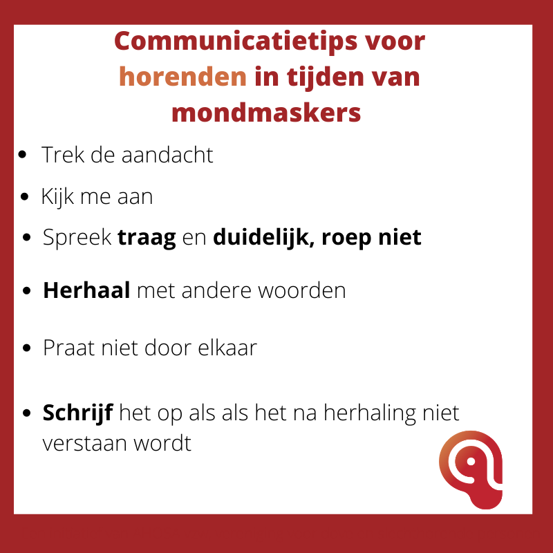 Slechthorend of doof in tijden van mondmaskers: wat nu?