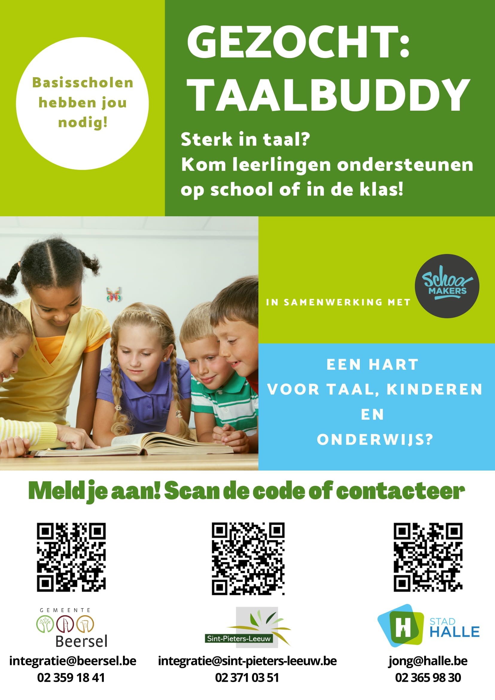 Taalbuddy's gezocht