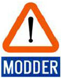 Modder op de weg
