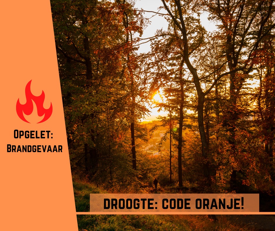 Code ORANJE voor Bos en Natuurgebieden in Vlaams-Brabant