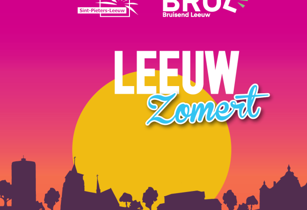 Leeuw zomert