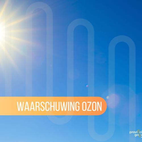 waarschuwing ozon