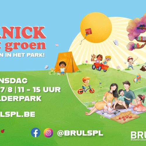 Picknick in het groen © BRuL Sint-Pieters-Leeuw