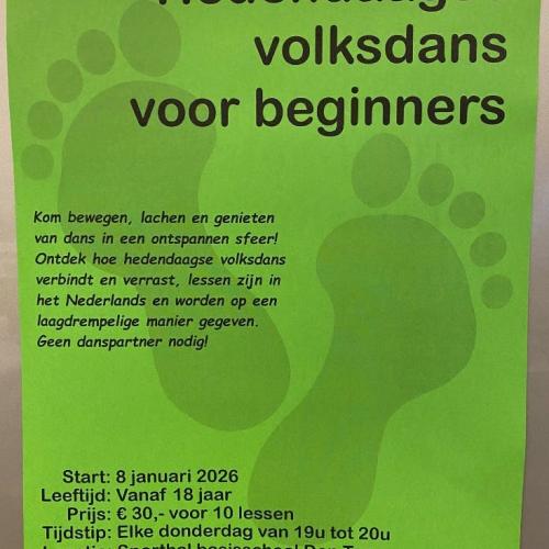 Hedendaagse volksdans voor beginners © Tirkedi