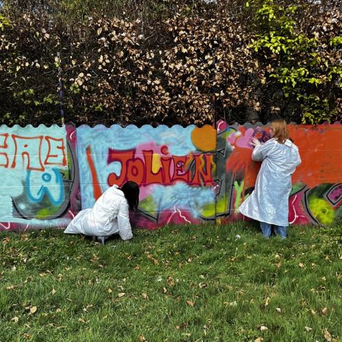 STREET ART | cursus beeldend © Villa Basta vzw