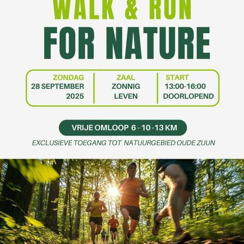 1'ste Run-for-Nature in de Zuunvallei © Thomas Van Hemelrijk