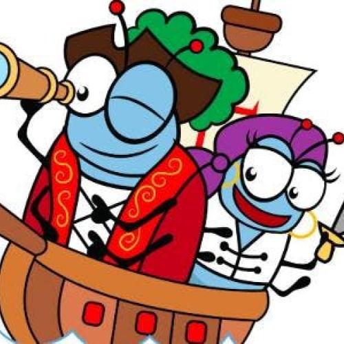 Creafant - Krik'Ahoi piraatjes © Jeugd- en Sportdienst Sint-Pieters-Leeuw