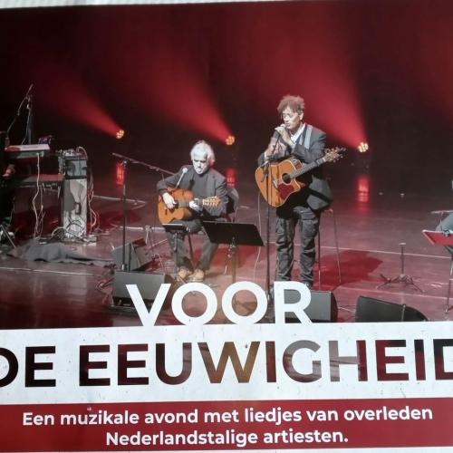 VOOR DE EEUWIGHEID - muzikale avond met liedjes van overleden Nederlandstalige artiesten © Kris Baert