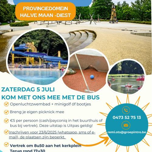Buurtuitstap naar provinciedomein Halve Maan - Diest © Groep Intro