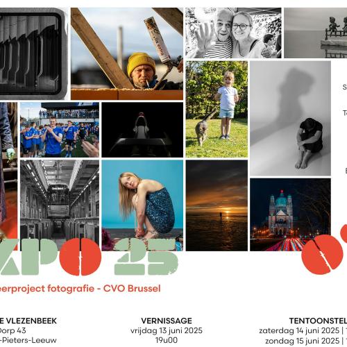 EXPO 25 - Afstudeerproject fotografie - CVO Brussel © Tessa Vandersmissen