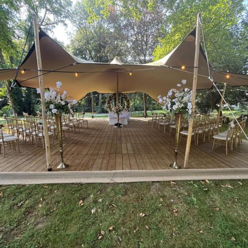 Vanaf 2026 vier trouwzaterdagen in voortuin landhuis de Viron