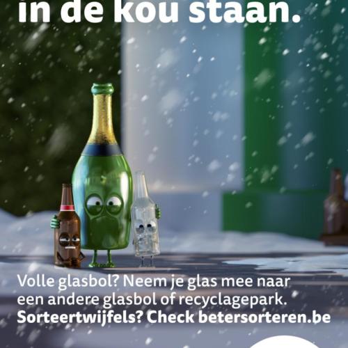 Laat je glas niet in de kou staan