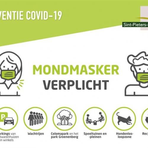 Verlenging besluit betreffende mondmaskers en samenscholing
