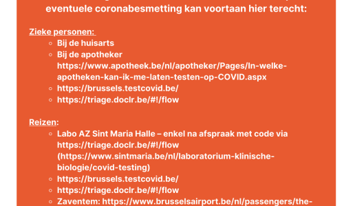 testcentrum sluit