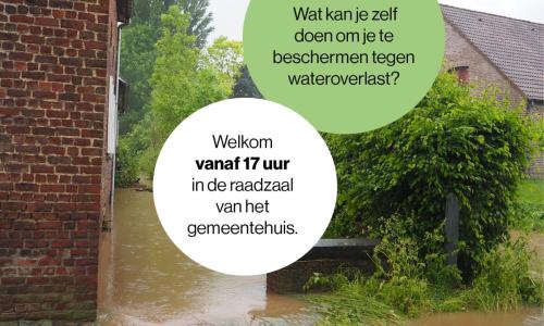 Infoavond beschermingsmaatregelen wateroverlast