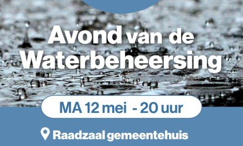 Avond van de waterbeheersing