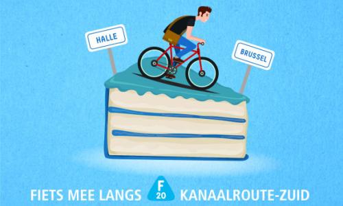 Van Halle naar Brussel met de fiets? Piece of cake met de F20!