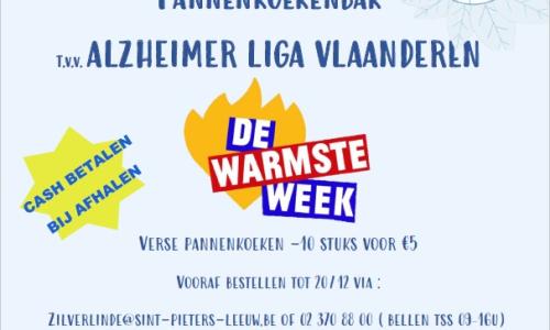 Pannenkoekenbak voor de Warmste Week