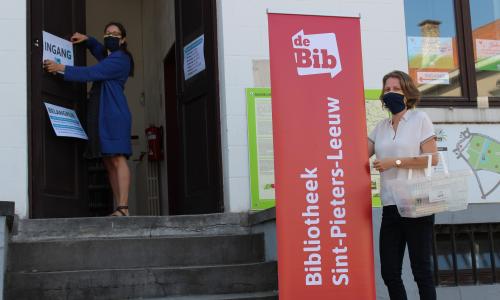 Bibliotheek Sint-Pieters-Leeuw opnieuw open