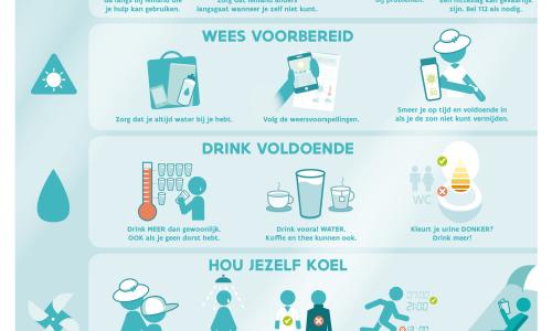 Tips bij warm weer