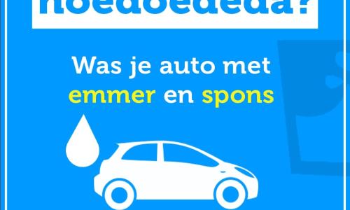 Spaarzaam met water, hoedoededa?