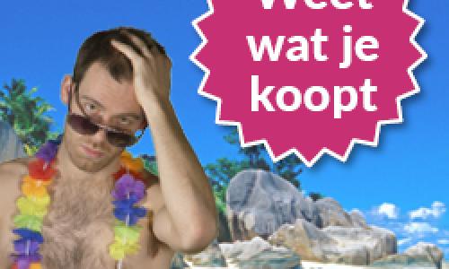 Weet wat je koopt