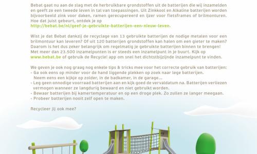 Speelplein van bebat voor Steenokkerzeel