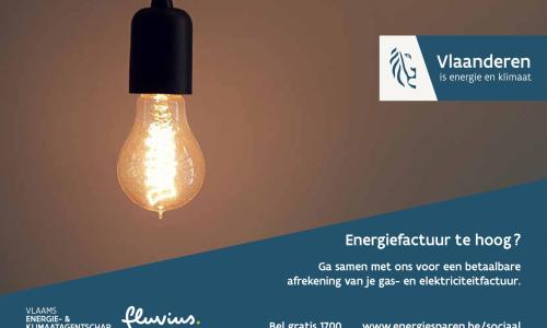 Energiefactuur te hoog? Verhoogde energiepremies voor beschermde afnemers.