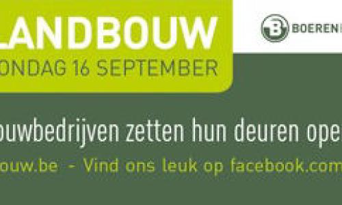 Dag van de landbouw, ook in onze gemeente!
