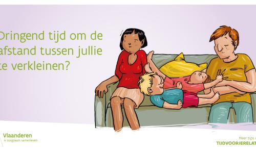 Campagne 'Tijd voor je relatie'