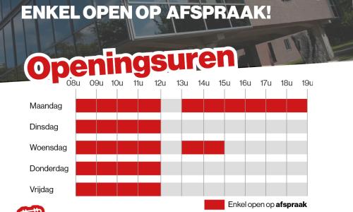 Tijdelijke wijziging – gemeentehuis enkel open op afspraak