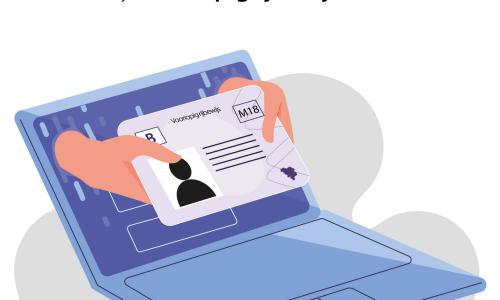 Vraag voortaan online je voorlopig rijbewijs aan