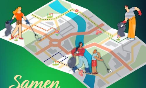 Samen vegen we zwerfvuil van de kaart