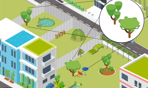 Natuurbuur, de interactieve catalogus met klimaatvriendelijke oplossingen voor in of rond je woning