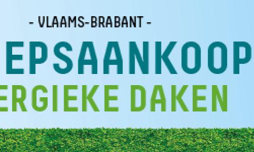 Groepsaankoop 'Energieke daken' loopt nog tot 1 april 2018