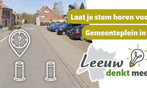 Laat je stem horen voor het gemeenteplein in Zuun