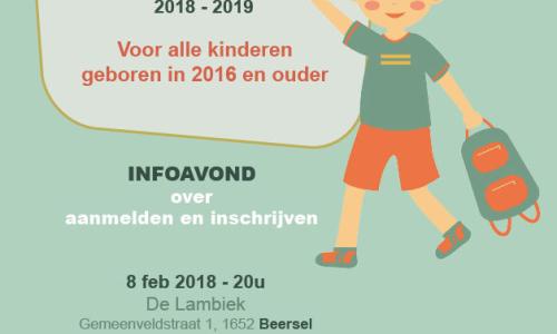 Inschrijvingen schooljaar 2018-2019
