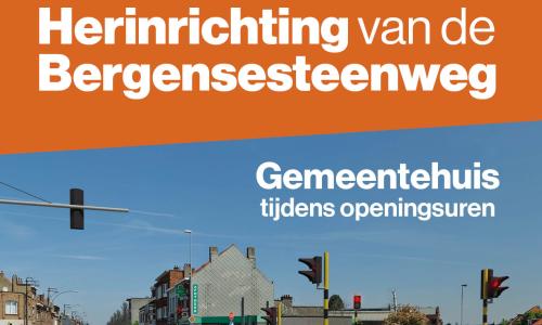 Infomarkt herinrichtingswerken Bergensesteenweg