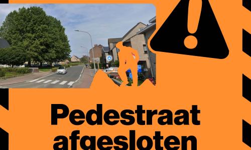 Start voorbereidende werken heraanleg Pedestraat op 3 november