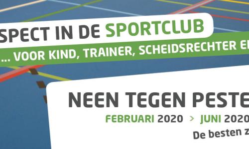 Respect in de sportclub: 'Neen tegen pesten'