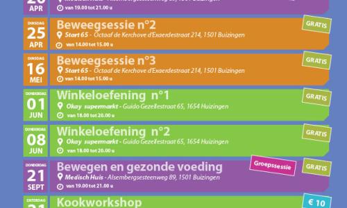 Diabeteswerkgroep - programma 2017