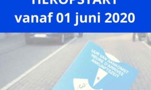 Heropstart controle blauwe zone Ruisbroek