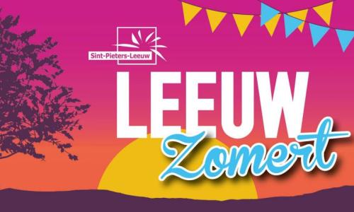 Leeuw zomert