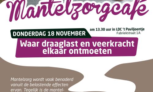 Mantelzorgcafé op 18 november