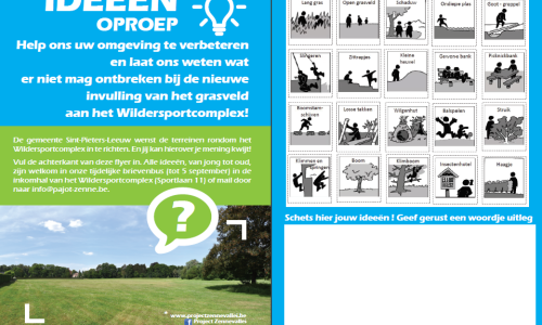 Ideeën oproep! 