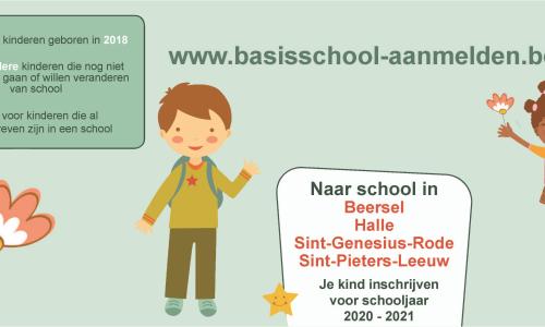 Inschrijvingen - schooljaar 2020-2021
