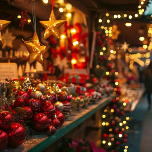 Kerstdorp in het centrum © geen