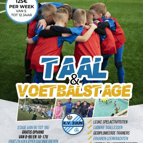 Taal- en voetbalstages KV Zuun © ccdcrw