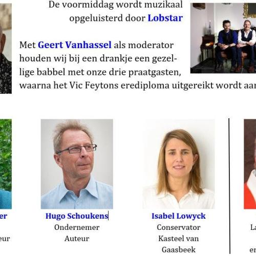 26e Winter-Praatcafé © Davidsfonds Sint-Pieters-Leeuw