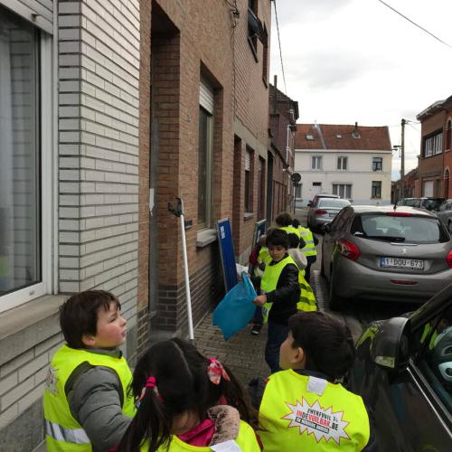 Zwerfvuil rapen